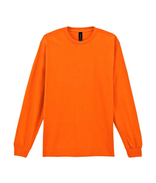 ULTRA COTTON™ FELNŐTT HOSSZÚ UJJÚ PÓLÓ Narancssárga 