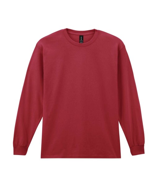 ULTRA COTTON™ FELNŐTT HOSSZÚ UJJÚ PÓLÓ Piros 