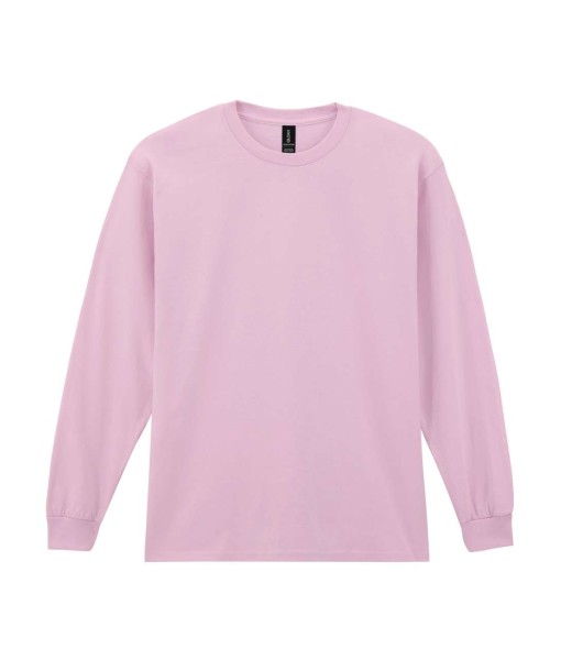 ULTRA COTTON™ FELNŐTT HOSSZÚ UJJÚ PÓLÓ Rózsaszín 
