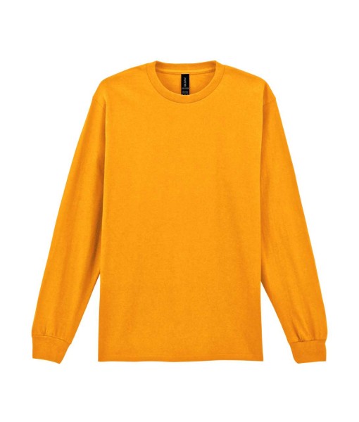 ULTRA COTTON™ FELNŐTT HOSSZÚ UJJÚ PÓLÓ Sárga 