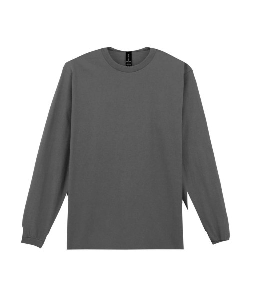 ULTRA COTTON™ FELNŐTT HOSSZÚ UJJÚ PÓLÓ Szürke 
