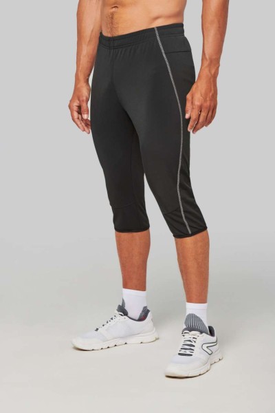UNISEX 3/4 LENGTH TRAINING TIGHTS Fekete 