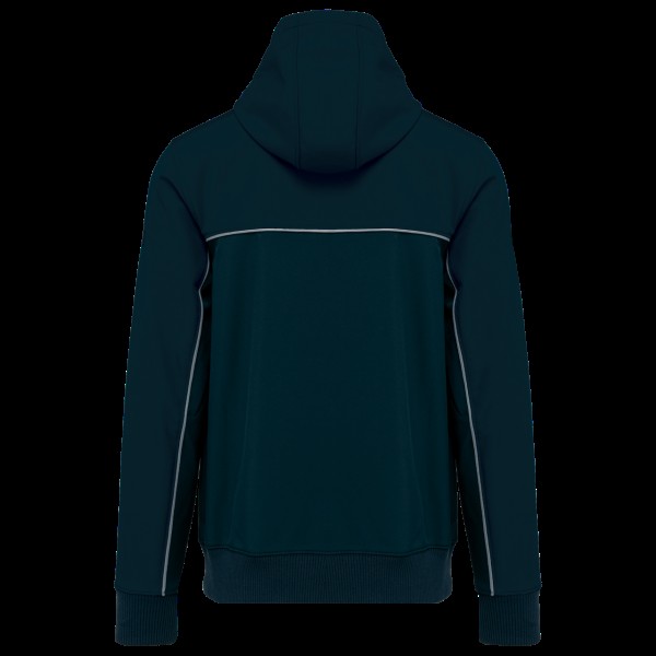 UNISEX 3-LAYER TWO-TONE BIONIC SOFTSHELL JACKET Kék 