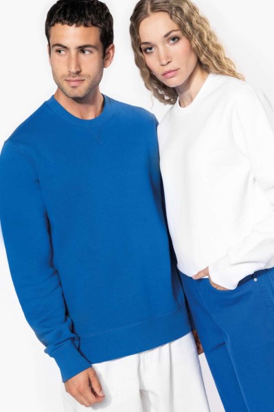 UNISEX CREW NECK SWEATSHIRT Fekete 