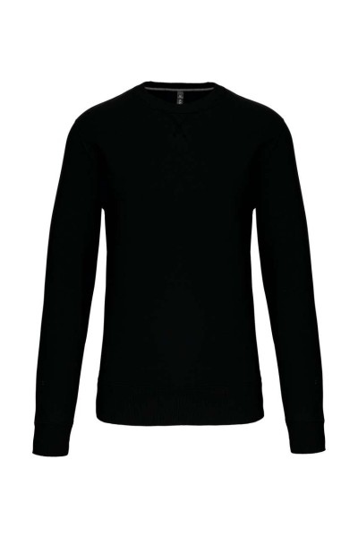 UNISEX CREW NECK SWEATSHIRT Fekete 