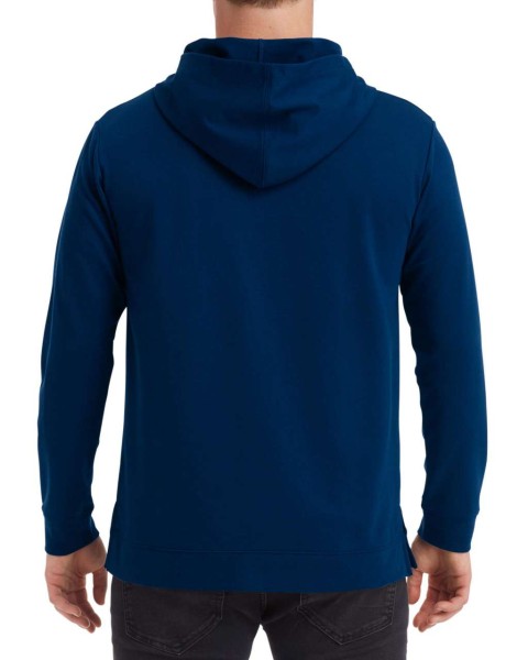 UNISEX LIGHT TERRY HOOD Kék 