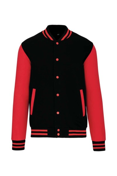 UNISEX TEDDY FLEECE JACKET Fekete 