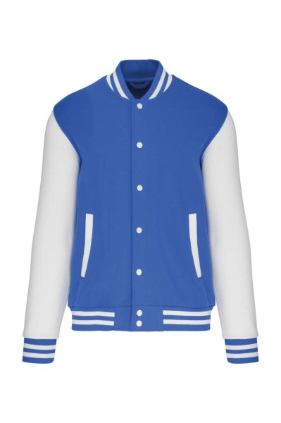 UNISEX TEDDY FLEECE JACKET Kék 