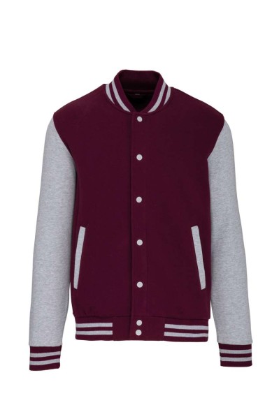UNISEX TEDDY FLEECE JACKET Piros 