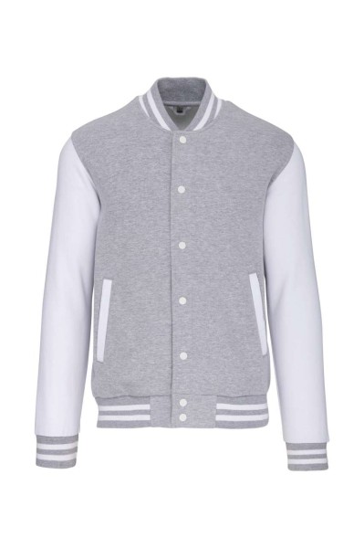 UNISEX TEDDY FLEECE JACKET Szürke 