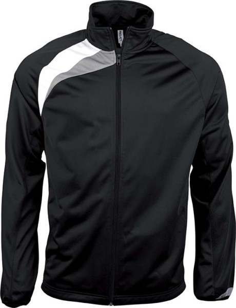 UNISEX TRACKSUIT TOP Fekete 