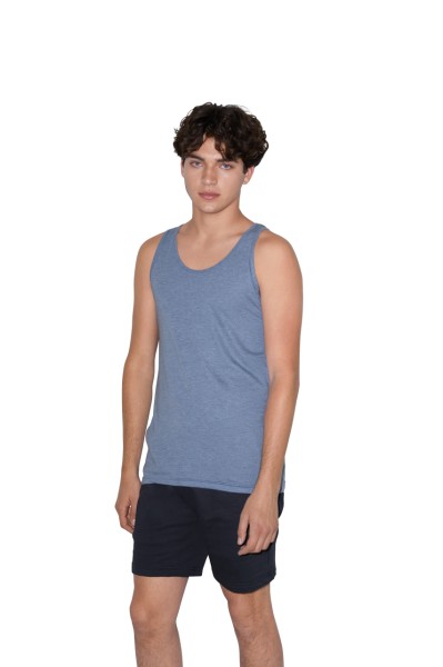 UNISEX TRI-BLEND TRIKÓ Kék 