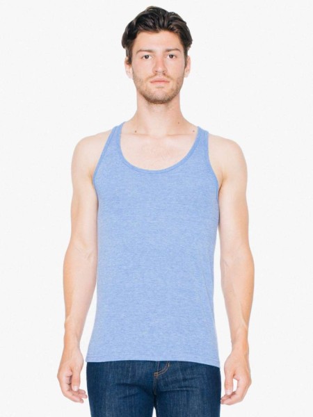 UNISEX TRI-BLEND TRIKÓ Kék 