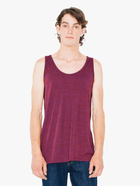 UNISEX TRI-BLEND TRIKÓ Piros 
