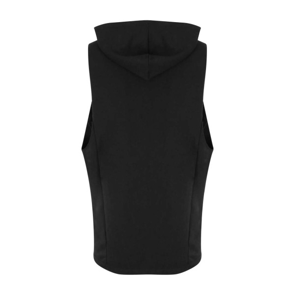 URBAN SLEEVEESS MUSCLE HOODIE Fekete 