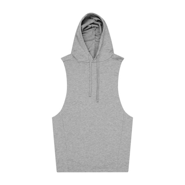 URBAN SLEEVEESS MUSCLE HOODIE Szürke 