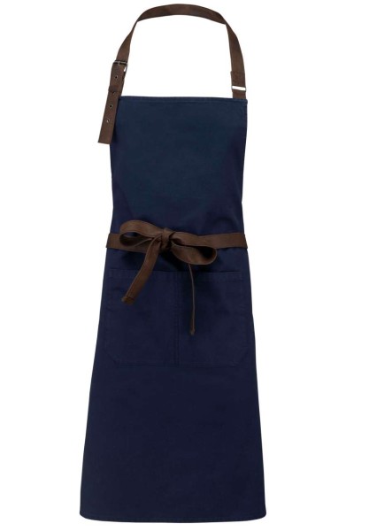 VINTAGE COTTON APRON Kék 