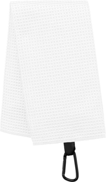 WAFFLE GOLF TOWEL Fehér 