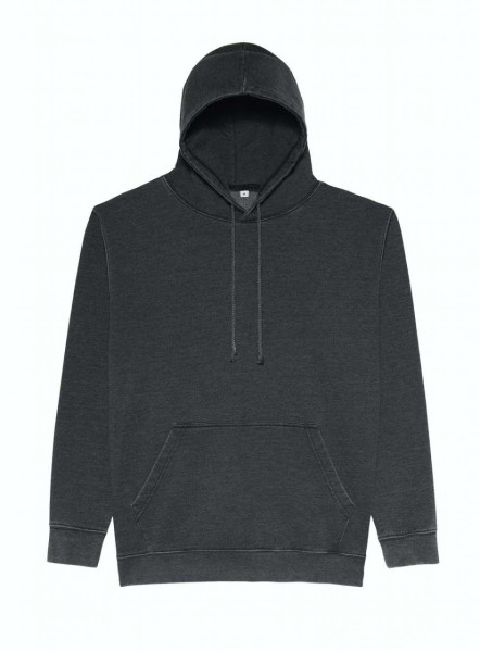 WASHED HOODIE Fekete 