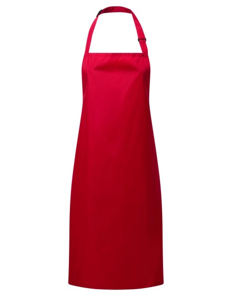WATERPROOF BIB APRON Piros 