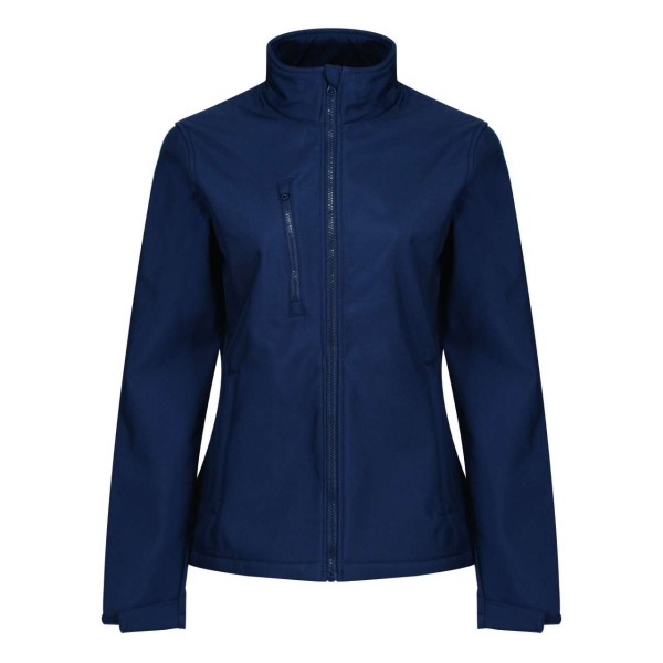 WOMEN'S ABLAZE 3 LAYER PRINTABLE SOFTSHELL JACKET Kék 