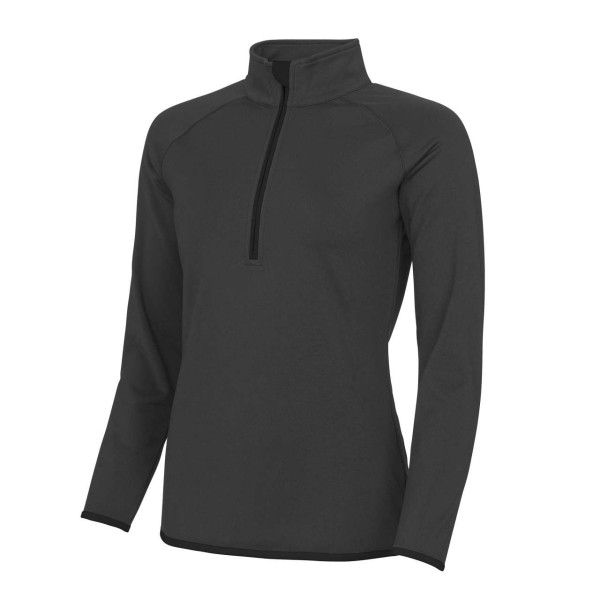 WOMEN'S COOL 1/2 ZIP SWEAT Szürke 