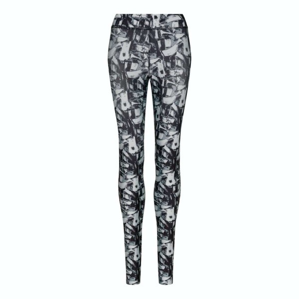 WOMEN'S COOL PRINTED LEGGING Fekete 