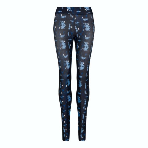 WOMEN'S COOL PRINTED LEGGING Kék 