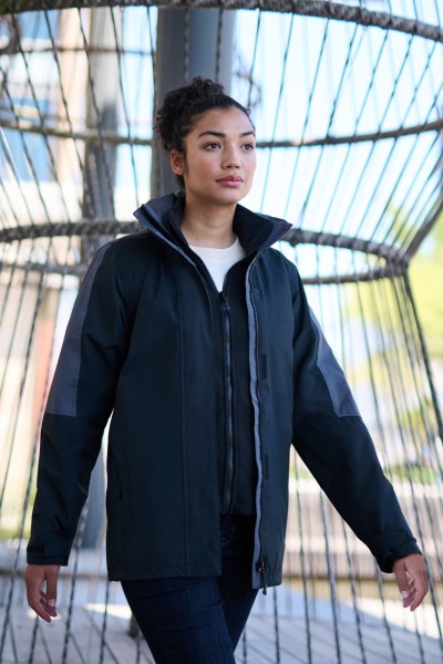 WOMEN'S DEFENDER III WATERPROOF 3-IN-1 JACKET Kék 
