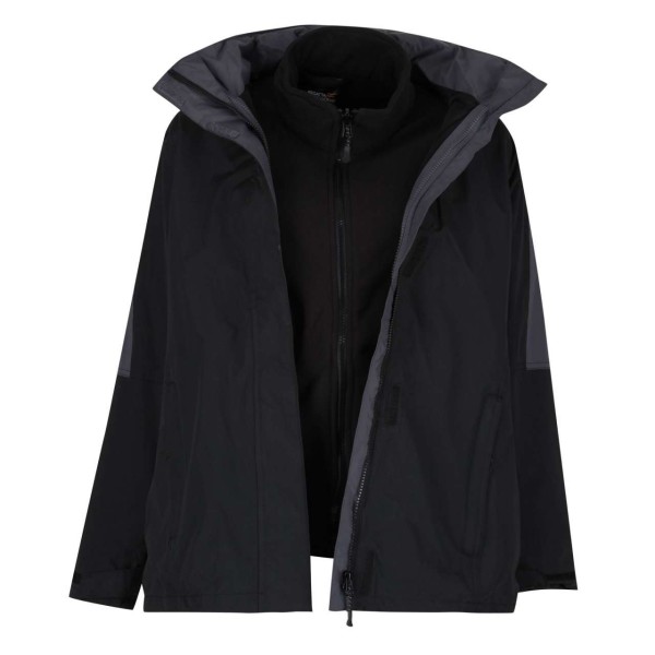 WOMEN'S DEFENDER III WATERPROOF 3-IN-1 JACKET Fekete 