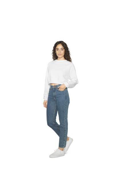 WOMEN'S FLEX FLEECE CROP PULLOVER Piros 
