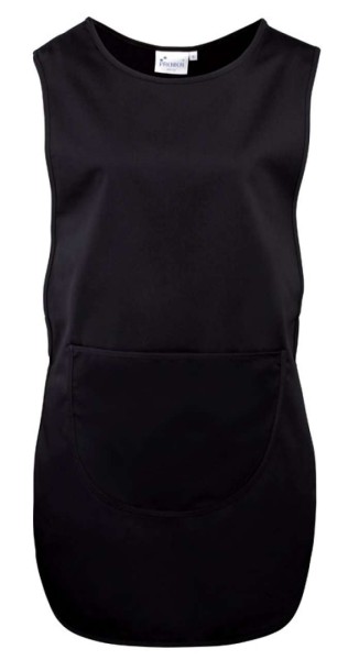 WOMEN'S LONG LENGTH POCKET TABARD Fekete 