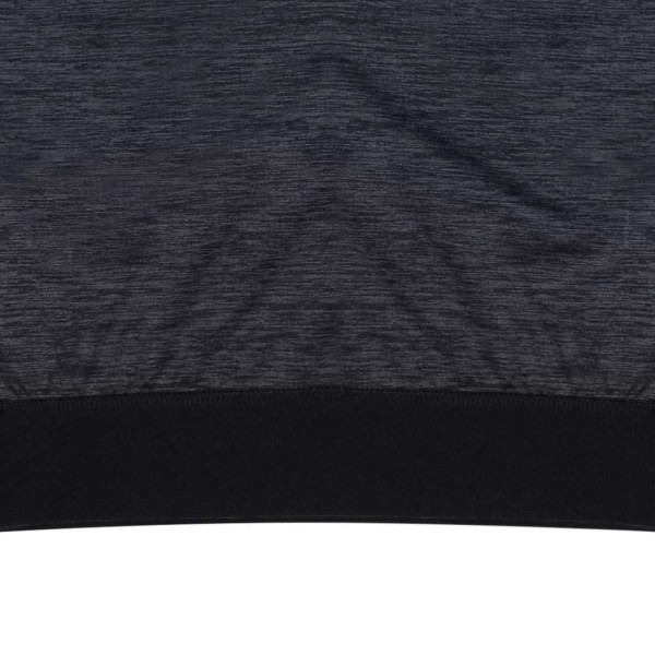 WOMEN'S LONG SLEEVE CROP T Fekete 