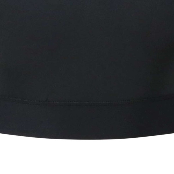 WOMEN'S LONG SLEEVE CROP T Fekete 