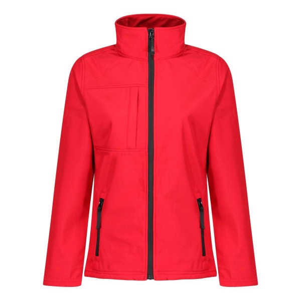 WOMEN'S OCTAGON II PRINTABLE 3 LAYER MEMBRANE SOFTSHELL Piros 