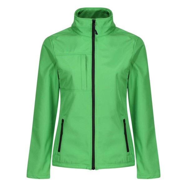 WOMEN'S OCTAGON II PRINTABLE 3 LAYER MEMBRANE SOFTSHELL Zöld 