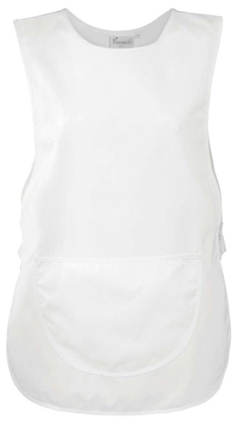 WOMEN'S POCKET TABARD Fehér 
