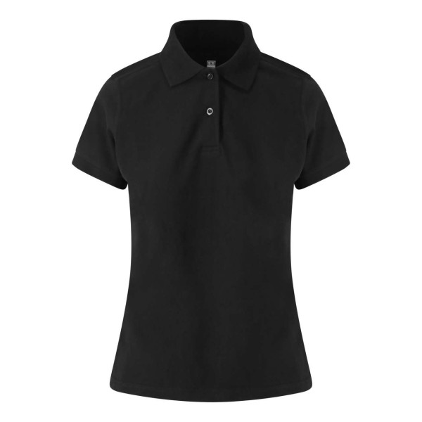 WOMEN'S STRETCH POLO Fekete 
