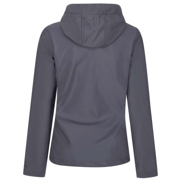 WOMEN'S VENTURER 3 LAYER HOODED PRINTABLE SOFTSHELL JACKET Szürke 